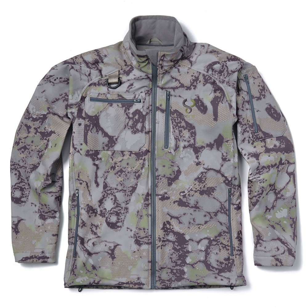 High-End Soft Shell Hunting Jacket -Rana Grey Camo